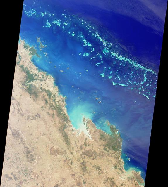 NASA image: Australia Great Barrier Reef
