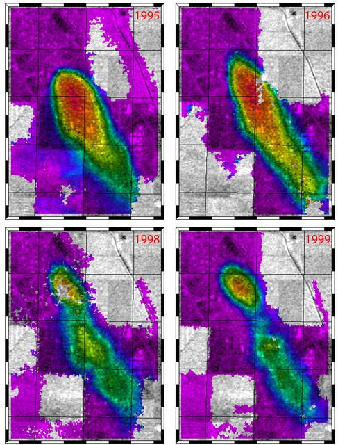 Lost Hills, California Interferogram
