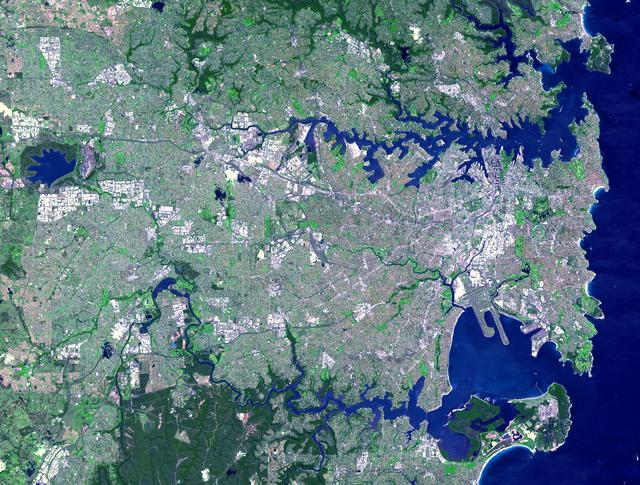 NASA image: Sydney, Australia