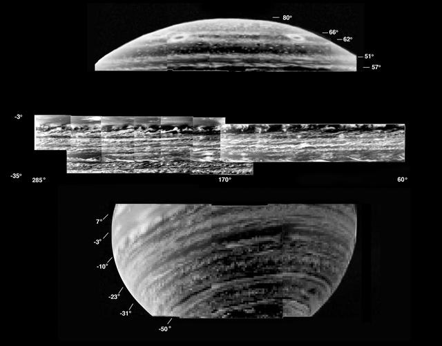 NASA image: A Gallery of Views of Saturn Deep Clouds