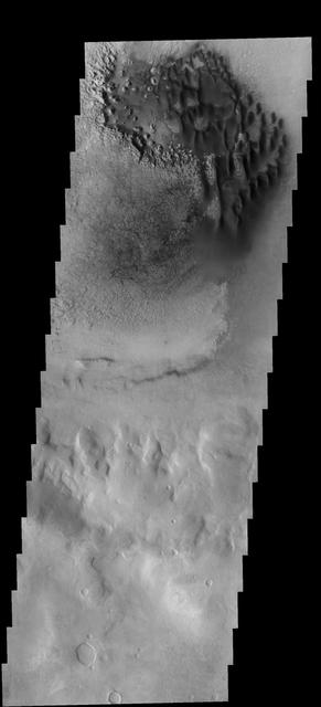 NASA image: Crater Dunes