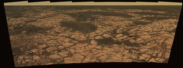 NASA image: Opportunity Olympia Panorama