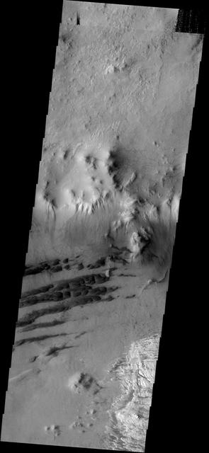 NASA image: Galle Cr. Dunes