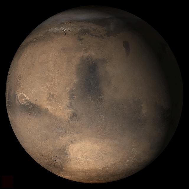 Mars at Ls 357°: Syrtis Major