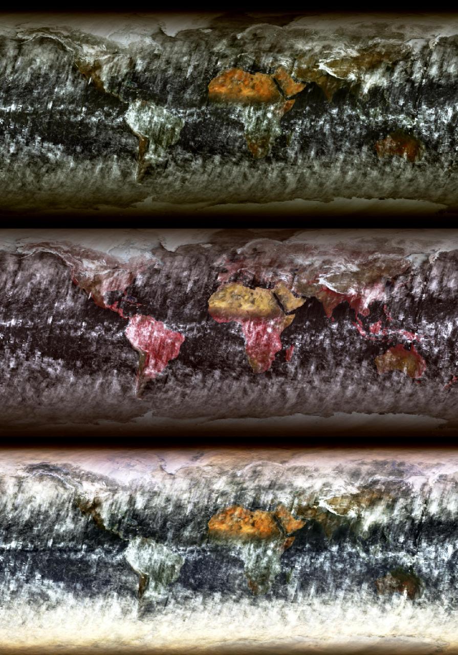 As of July 31, 2002, global multi-angle, multi-spectral radiance products were made available from the MISR instrument aboard NASA Terra satellite.