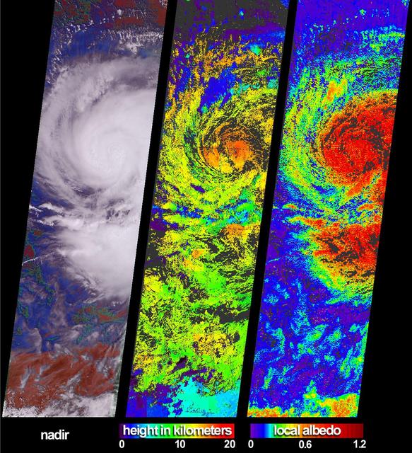 NASA image: The Clouds of Isidore