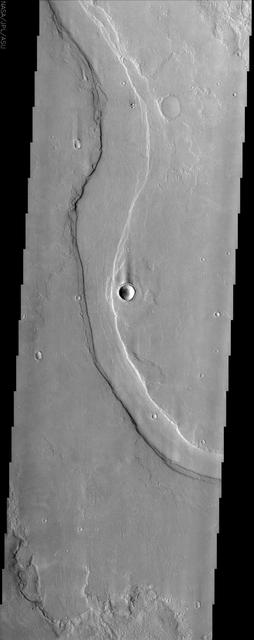 NASA image: Hrad Valles