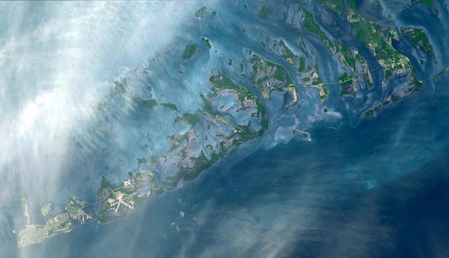 NASA image: Florida Keys