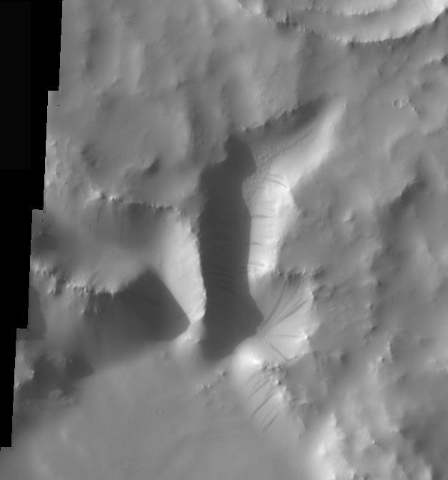 Crater Dust Avalanches