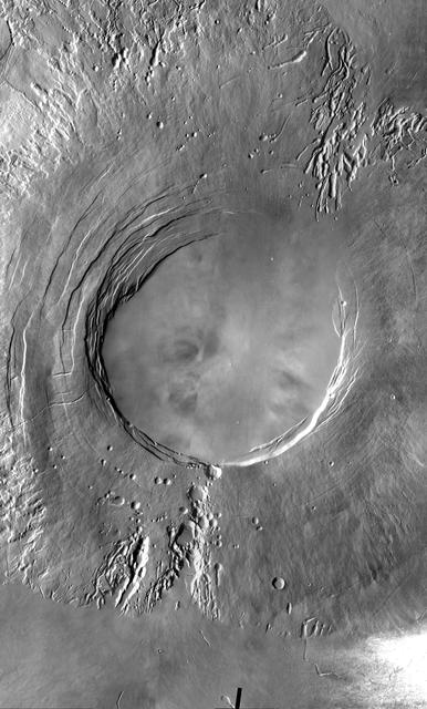 NASA image: Arsia Mons Mosaic