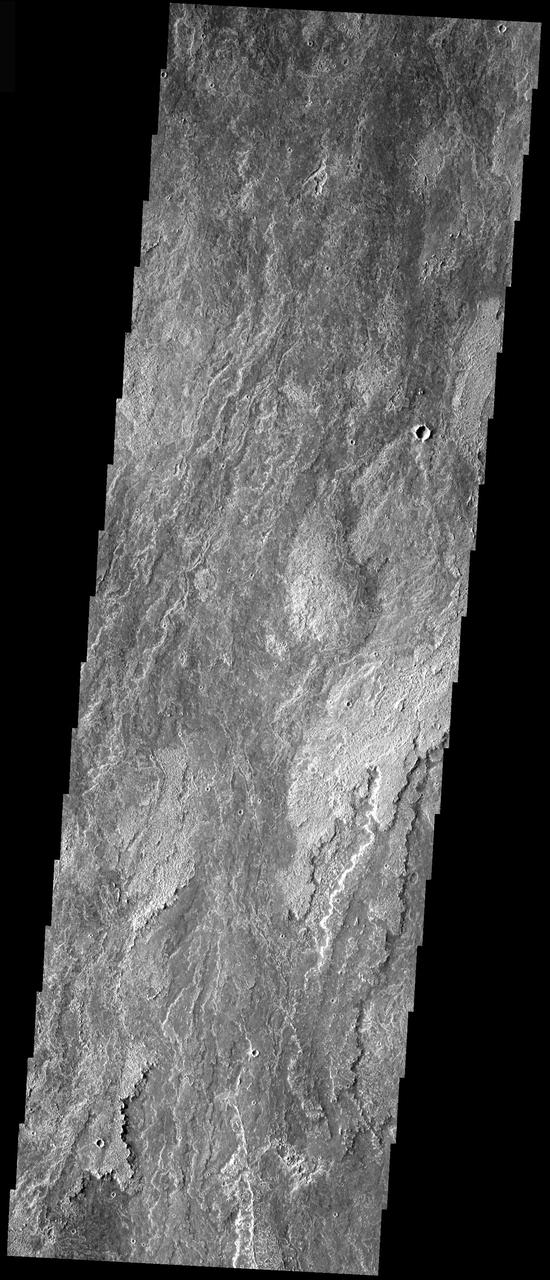 Arsia Mons Lava Flows