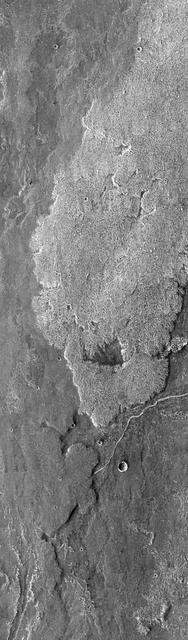 Arsia Mons Surface Flow