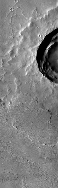 NASA image: Arsia Mons Western Flows