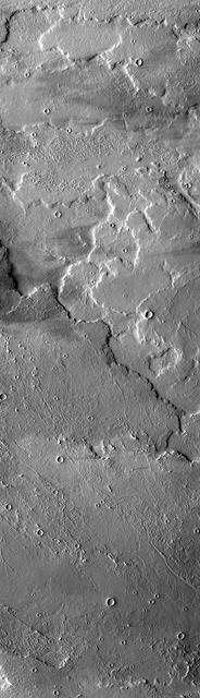 Broad Western Flows from Arsia Mons