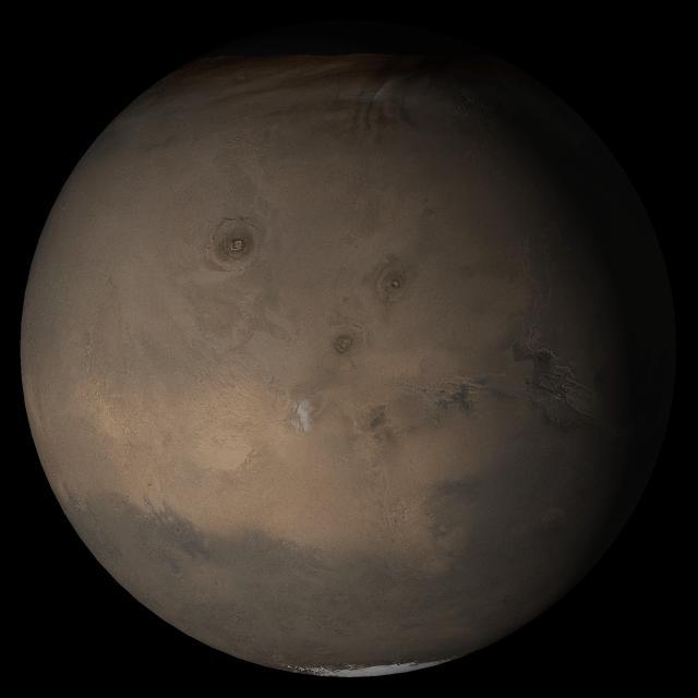 Mars at Ls 249°: Tharsis