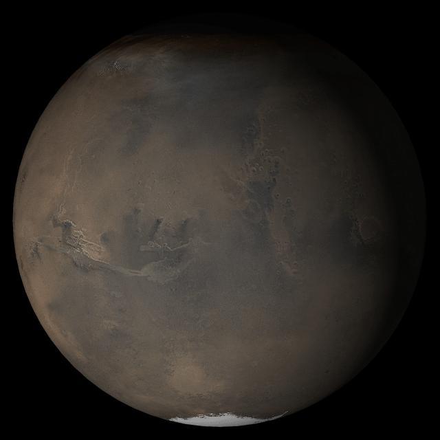 NASA image: Mars at Ls 249°: Acidalia/Mare Erythraeum