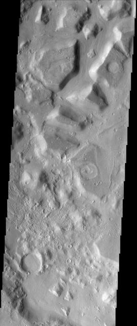 NASA image: Crater in Cydonia