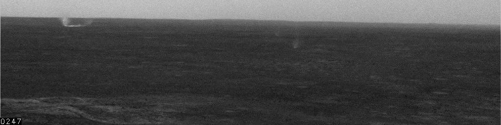Dust Devils at Gusev, Sol 525