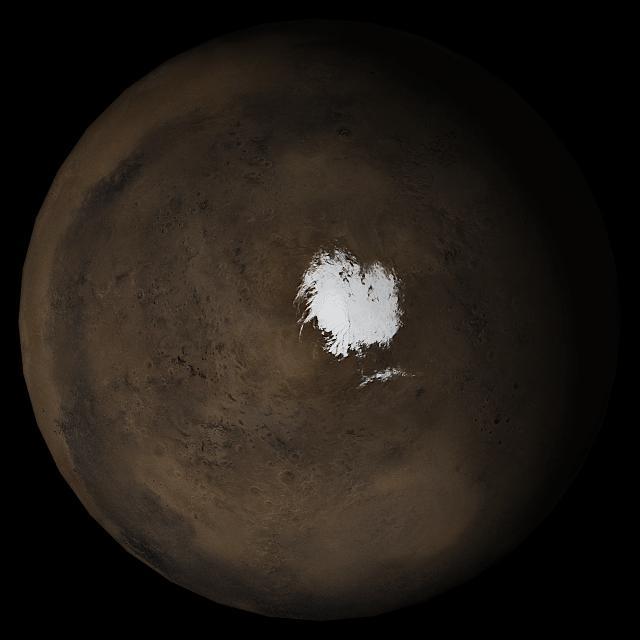 Mars at Ls 269°: South Polar Region