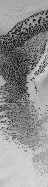 NASA image: Defrosting Sand