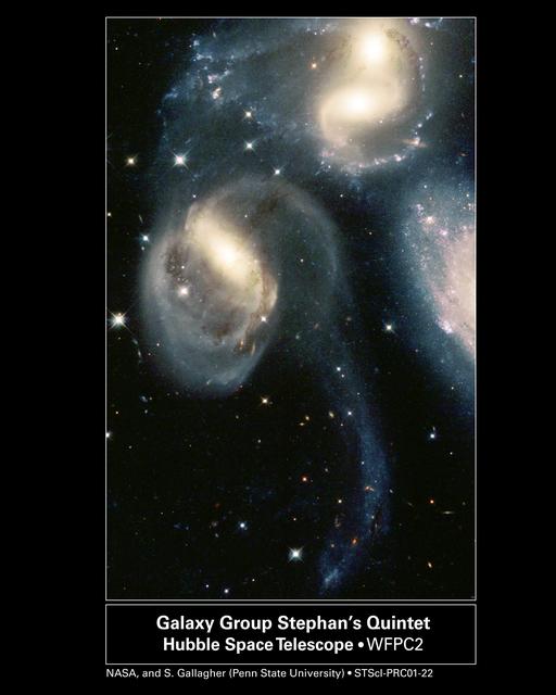 NASA image: Stephan Quintet