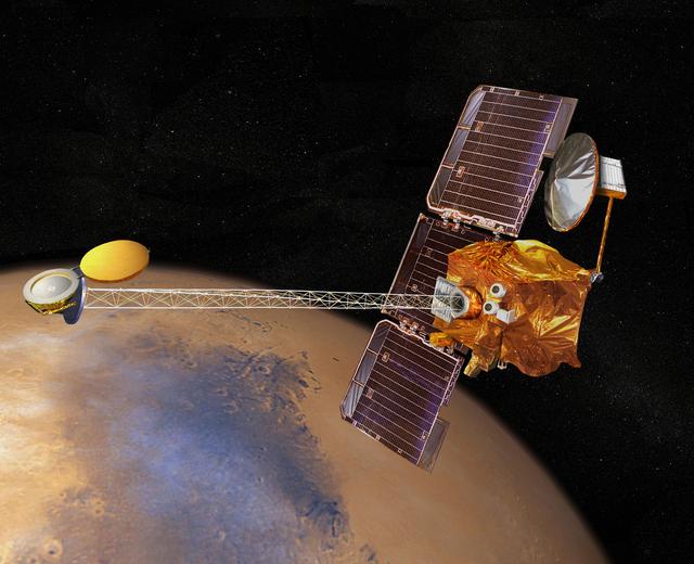 NASA image: Artist Concept of Mars Odyssey