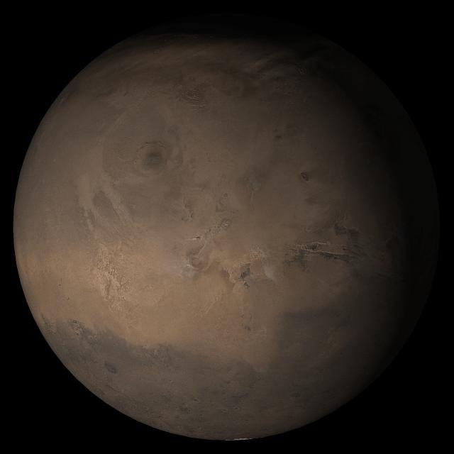 Mars at Ls 288°: Tharsis