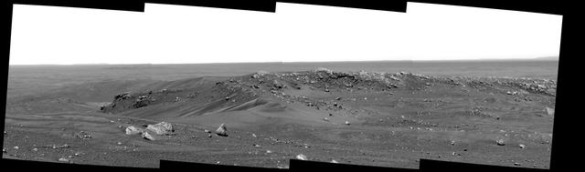 NASA image: Sand-Strewn Summit of Husband