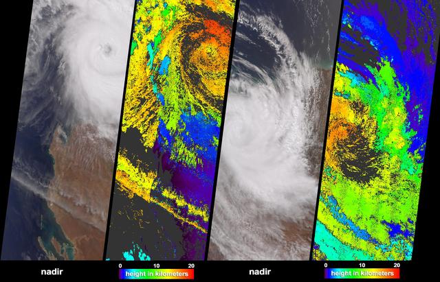 NASA image: Tropical Cyclone Monty Strikes Western Australia