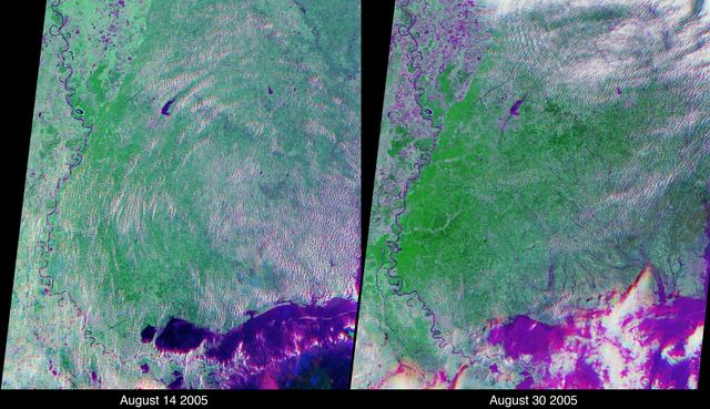 NASA image: Flooding in the Aftermath of Hurricane Katrina