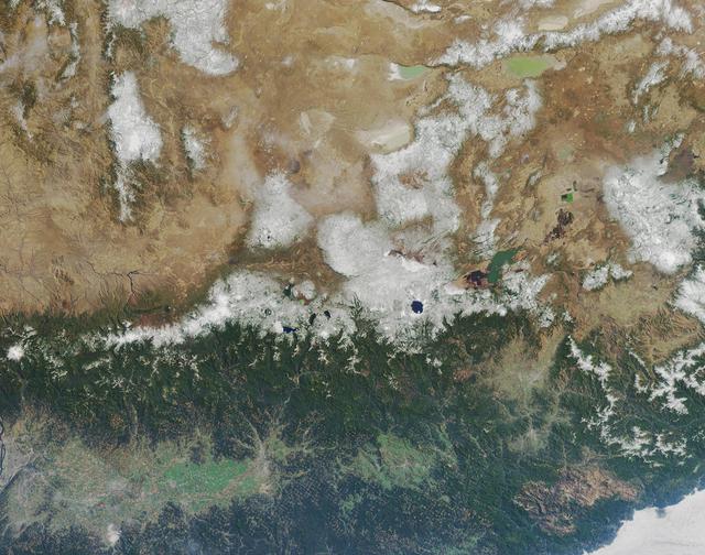 NASA image: Where on Earth...? MISR Mystery Image Quiz #23: Oregon, California