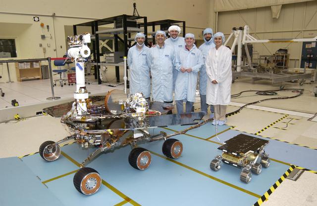 NASA image: Rover Family Photo