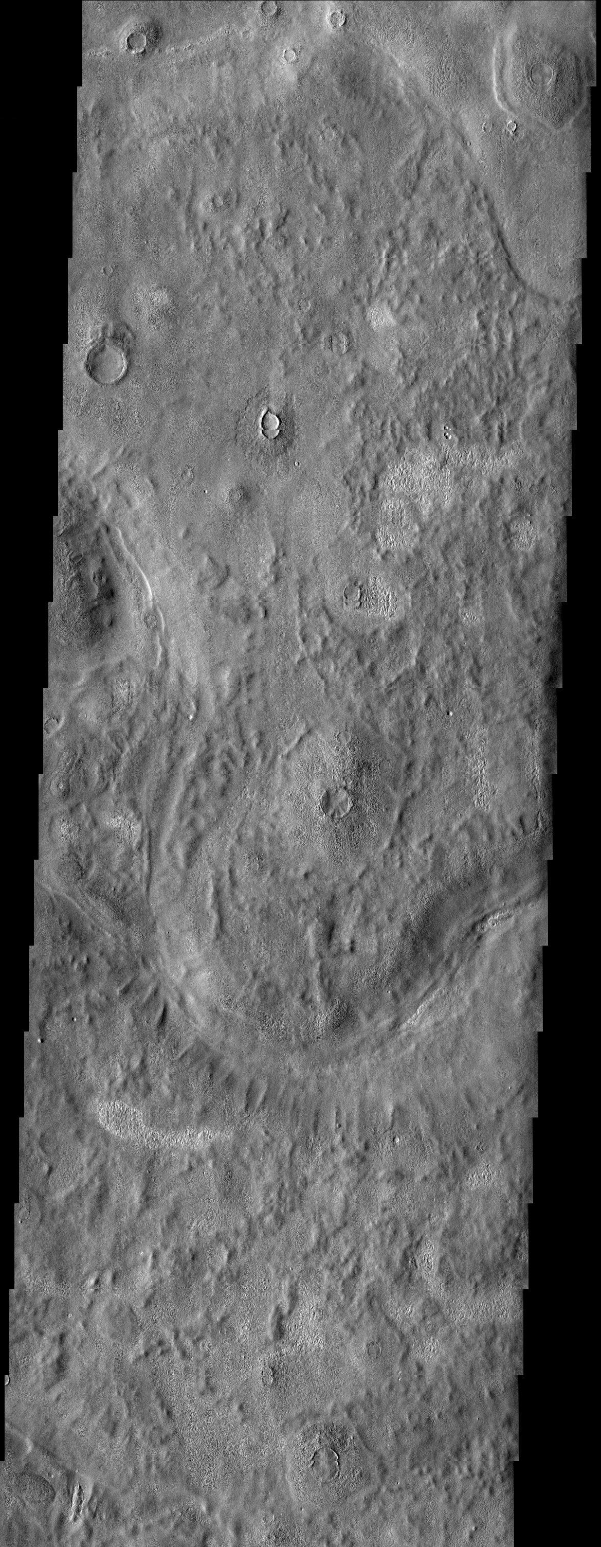 Textures in Arcadia Planitia. nasa, space, textures