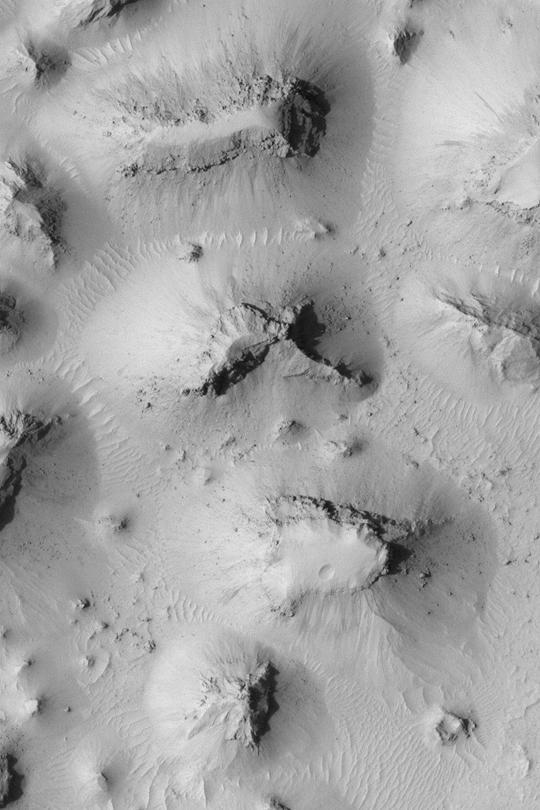 Buttes South of Cerberus