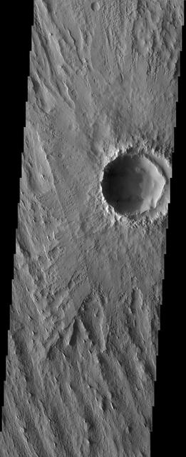 NASA image: Eroded Ejecta