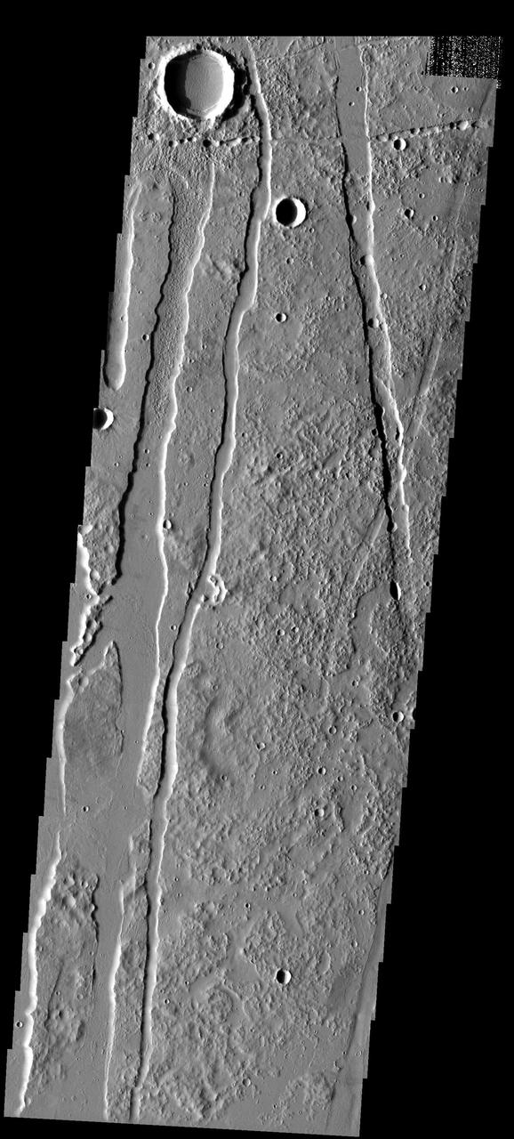 Craters, Pit Chains, and Graben, Oh My!