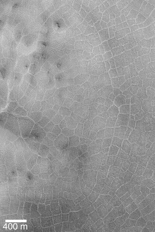 Polygons on Crater Floor