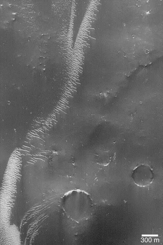 Large, Bright Wind Ripples