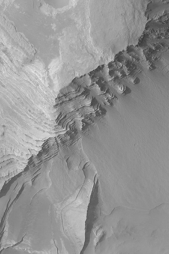 Layers in Terby Crater