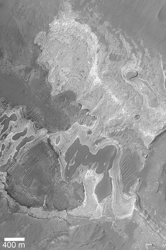 Sedimentary Rock Near Coprates