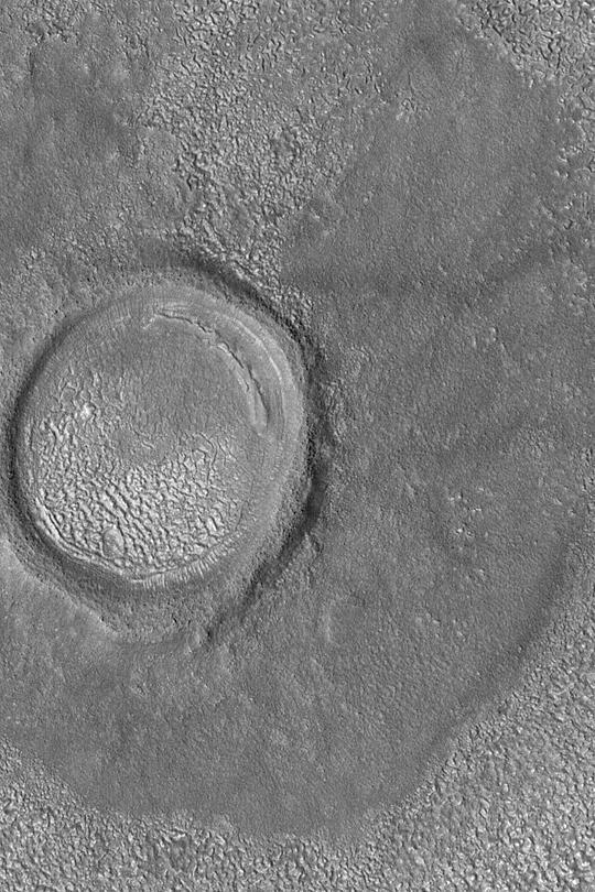 North Mid-latitude Crater