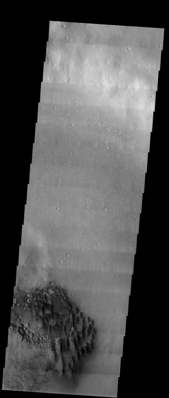 Dune Field in a Southern Highlands Crater
