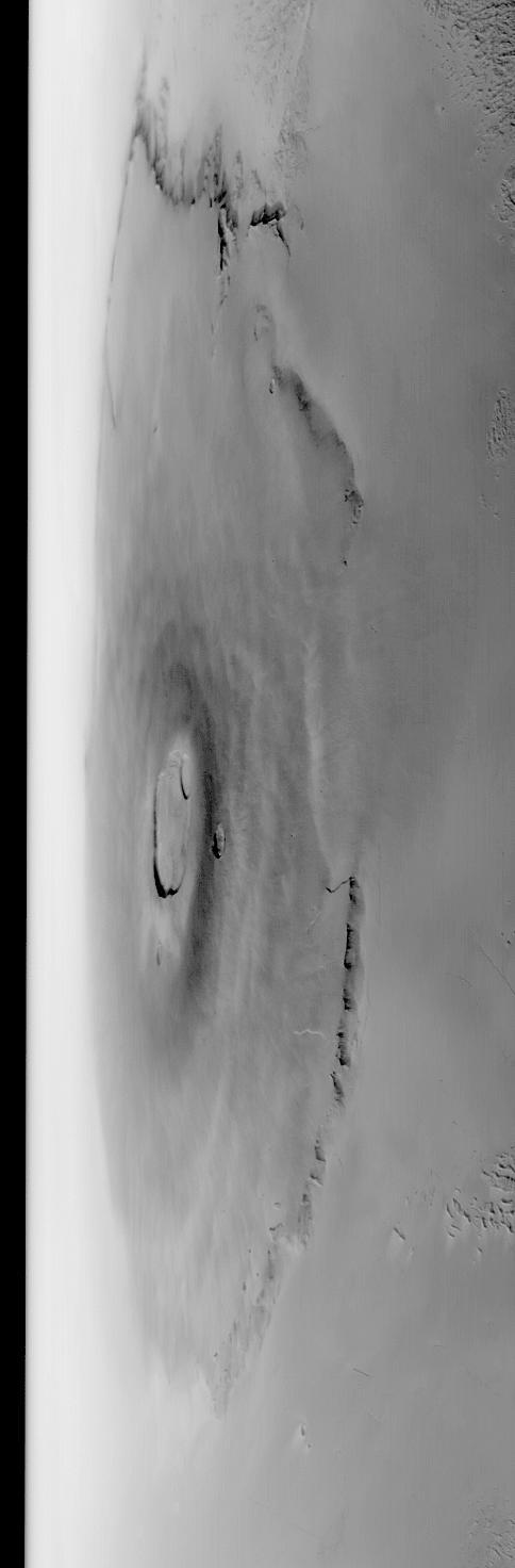 Oblique Olympus Mons