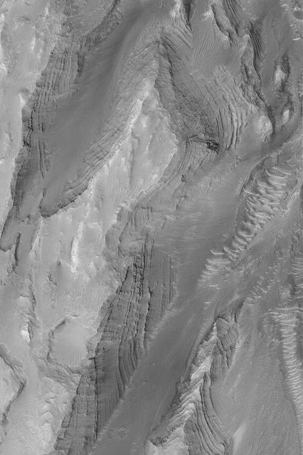 Layers in Gale Crater