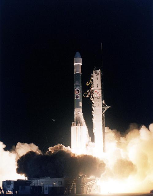 NASA image: Delta Rocket Launch Carrying Mars Pathfinder