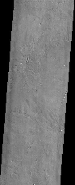 Lava Flows near Pavonis Mons
