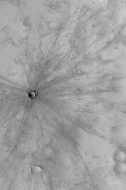 Fresh Impact Crater