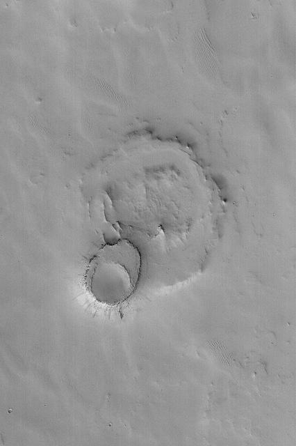 Exhuming Crater in Northeast Arabia