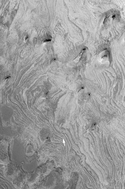 Tithonium Chasma Sedimentary Rocks
