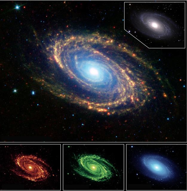 NASA image: Multi-Wavelength Views of Messier 81